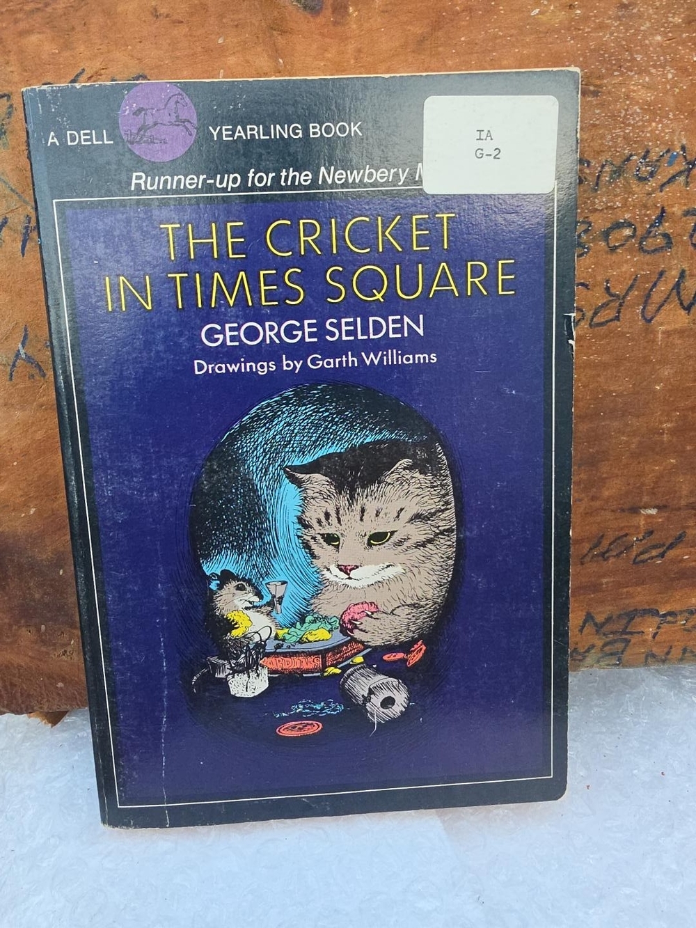 The Cricket in Times Square by George Selden - Purple Cover
